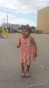 My'isha being My'isha. Beautiful and happy as always.